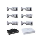 Aprox 6 Lı 5 Mpwarmled Sesli Ip Kamera Seti
