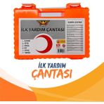 Aps Ilk Yardım Çantası Yüksek Kalite Içerik Ilk Yardım Çantası - Parlak Turuncu