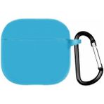 Apsuwa Airpods 4 Uyumlu Kılıf Silikon Lansman Içi Kadife - Mavi