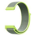 Apsuwa Amazfit Gtr 47MM Uyumlu Kordon Velcro Kumaş Saat Kordonu 22/LM10--YEŞIL