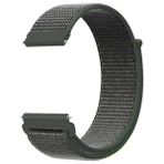 Apsuwa Amazfit Retro Neo Kordon Velcro Kumaş Cırt Cırtlı 20/ıt - Koyu Yeşil