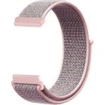 Apsuwa Amazfit Retro Neo Kordon Velcro Kumaş Cırt Cırtlı 20/ıt - Rose Gold