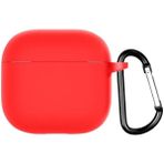 Apsuwa Apple Airpods 4 Kılıf Silikon Lansman Içi Kadife - Kırmızı