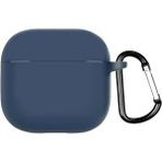 Apsuwa Apple Airpods 4 Kılıf Silikon Lansman Içi Kadife - Lacivert