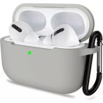 Apsuwa Apple Airpods Pro 3 Kılıf Silikon Gri