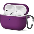 Apsuwa Apple Airpods Pro 3 Kılıf Silikon Mor