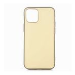 Apsuwa Apple iPhone 12 PRO Kılıf Premier Mat Silikon Esnek Koruma Gold