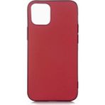 Apsuwa Apple iPhone 12 PRO Kılıf Premier Mat Silikon Esnek Koruma Mürdüm