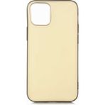 Apsuwa Apple iPhone 12 PRO Premier Mat Silikon Esnek Koruma Gold Telefon Kılıfı