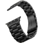 Apsuwa Apple Watch 11 46MM Kordon Kayış Metal Baklava Desen Krd-04 - Siyah