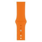 Apsuwa Apple Watch Nike+ 4 40MM Uyumlu Kordon Mat Jel Silikon Saat Kordonu 40/bb--Apricot Peach