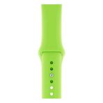 Apsuwa Apple Watch Nike+ 4 40MM Uyumlu Kordon Mat Jel Silikon Saat Kordonu 40/bb--Neon Yeşil