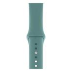 Apsuwa Apple Watch Nike+ 4 40MM Uyumlu Kordon Mat Jel Silikon Saat Kordonu 40/bb--Petrol Mavisi