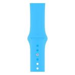 Apsuwa Apple Watch Nike+ 4 40MM Uyumlu Kordon Mat Jel Silikon Saat Kordonu 40/bb--Ufuk Mavisi