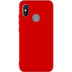 Apsuwa Apsuwa Xiaomi Redmi Note 6 Pro Kılıf Premier Lüx Yumuşak Silikon Kırmızı
