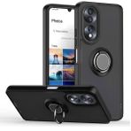 Apsuwa Honor 70 Kılıf Montreal Yüzüklü Standlı - Siyah