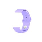 Apsuwa Honor Choice Band 20mm Kordon Kayış Mat Silikon 20/krd11E Lila