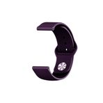 Apsuwa Honor Choice Band 20mm Kordon Kayış Mat Silikon 20/krd11E Mor