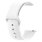 Apsuwa Huawei Watch Gt 2 46MM Uyumlu Kordon Mat Jel Silikon Saat Kordonu 22/qq--Beyaz