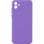 Apsuwa Kılıfshop Samsung Galaxy A04 Kılıf Kamera Korumalı Silikon - Lila