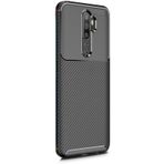Apsuwa Oppo A5 2020 Kılıf Negro Karbon Fiber Silikon