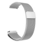 Apsuwa Polar Vantage M Uyumlu Kordon Metal Lüx Hasır Örgü Saat Kordonu 22/K12--GÜMÜŞ