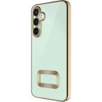 Apsuwa Samsung Galaxy A36 Kılıf Omega Silikon Kamera Korumalı Gold