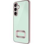 Apsuwa Samsung Galaxy A36 Kılıf Omega Silikon Kamera Korumalı Rose Gold