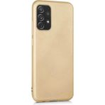 Apsuwa Samsung Galaxy A52S Kılıf Silikon Premier - Gold