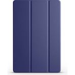 Apsuwa Samsung Galaxy A9 Plus X210 Kılıf Smart Cover Standlı Arkası Şeffaf Mika - Lacivert