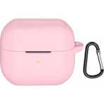 Apsuwa Samsung Galaxy Buds3 Fe Uyumlu Kulaklık Kılıfı Silikon - Pembe