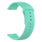 Apsuwa Samsung Galaxy Gear S3 46MM Uyumlu Kordon Mat Jel Silikon Saat Kordonu 22/qq--Turkuaz
