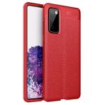 Apsuwa Samsung Galaxy S20 FE Kılıf Niss Derili Silikon Kırmızı