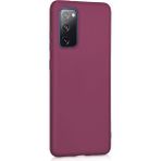 Apsuwa Samsung Galaxy S20 Fe Kılıf Silikon Premier - Mor