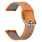 Apsuwa Samsung Galaxy Watch 3 46MM Uyumlu Kordon Ring Sport Saat Kordonu 22/K10--TURKUAZ-KOYU Gri - Turkuaz - Koyu Gri