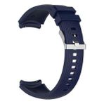 Apsuwa Samsung Galaxy Watch 42MM Uyumlu Kordon Çizgili Silikon Saat Kordonu 20/K18-LACIVERT
