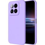Apsuwa Xiaomi 15 Kılıf Lansman Içi Kadife Silikon Lila