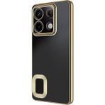 Apsuwa Xiaomi Redmi Note 13 Pro 5g Pro Kılıf Omega Silikon Kamera Korumalı + Ekran Koruyucu Nano - Gold