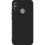 Apsuwa Xiaomi Redmi Note 6 Pro Kılıf Premier Lüx Yumuşak Silikon Siyah