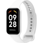 Apsuwa Xiaomi Redmi Smart Band 8 Active Kordon Kayış Silikon - Beyaz