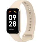 Apsuwa Xiaomi Redmi Smart Band 8 Active Kordon Kayış Silikon - Krem