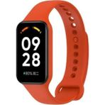 Apsuwa Xiaomi Redmi Smart Band 8 Active Kordon Kayış Silikon - Turuncu