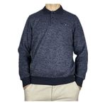 APT PRESTIGE Erkek Lacivert Cepli Kalın Uzun Kol Yumuşak Dokulu Selanik Kazak LACİVERT 4XL