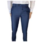 APT PRESTIGE Erkek Mavi Slim Fit Kumaş Pantolon