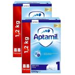 Aptamil 1 0-6 Ay 2x1200 gr Bebek Sütü