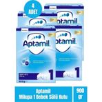 Aptamil 1 Numara 4x900 gr Bebek Sütü