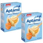 Aptamil 2x250 gr Kaşık Sütlü Ballı İrmikli Tahıl Bazlı Kaşık Maması