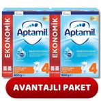 Aptamil 4 2x900 gr 1+ Yaş Çocuk Devam Sütü