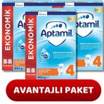 Aptamil 4 3x900 gr 1+ Yaş Çocuk Devam Sütü