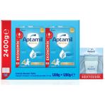 Aptamil 4 Devam Sütü 1200 Gr 1 Yaş+ Mega Size İkili Paket + Aptamil Suluk Hediye